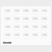 Cœur Sticker cardiaque DMOC (Feuille)