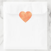 Cœur Sticker cardiaque tropical (Sac)