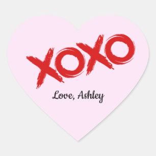 Cœur Sticker cardiaque Xoxo