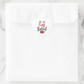 Cœur Sticker - C'est mon anniversaire (Sac)