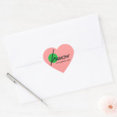 Cœur Sticker classique Garkow Heart (Enveloppe)