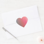 Cœur Sticker Coeur Blush Watermelon (Enveloppe)