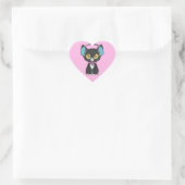 Cœur Sticker Coeur classique Sebrina (Sac)