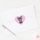 Cœur Sticker Coeur classique Sebrina (Enveloppe)