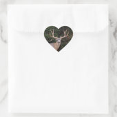 Cœur Sticker Coeur de Cerf (Sac)