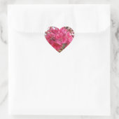 Cœur Sticker Coeur Fleur Printemps (Sac)