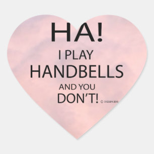 Cœur Sticker Coeur Ha Handbells