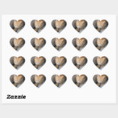 Cœur Sticker Coeur Innocent Kitten (Feuille)