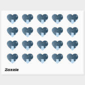 Cœur Sticker Coeur Jigsaw (Feuille)