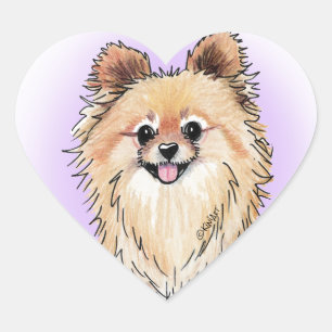 Cœur Sticker Coeur KiniArt Bella Pom