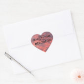 Cœur Sticker Coeur Melodeon Time de qualité (Enveloppe)