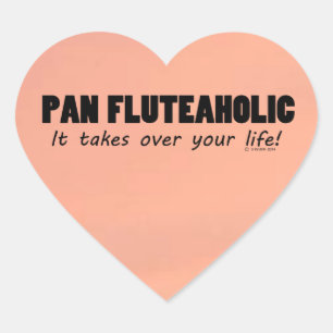 Cœur Sticker Coeur Pan Fluteaholic Life
