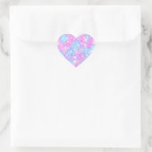 Cœur Sticker Coeur Pastel Sparkle Star (Sac)