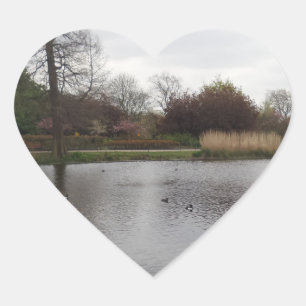 Cœur Sticker Coeur Place paisible