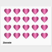 Cœur Sticker Coeur rose (Feuille)