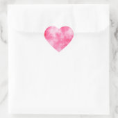 Cœur Sticker Coeur Rose (Sac)