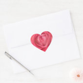 Cœur Sticker Coeur Rose Fire & Ice (Enveloppe)
