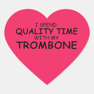 Cœur Sticker Coeur Trombone Temps Qualité