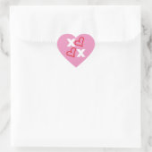 Cœur Sticker Coeur XOXO (Sac)