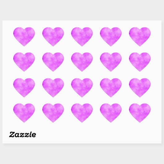 Cœur Sticker Cosmique Ciel (Feuille)