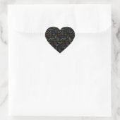 Cœur Sticker d'anniversaire du 15 février (Sac)
