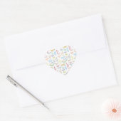 Cœur Sticker d'anniversaire du 29 avril (Enveloppe)
