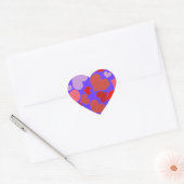 Cœur Sticker de coeur (Enveloppe)