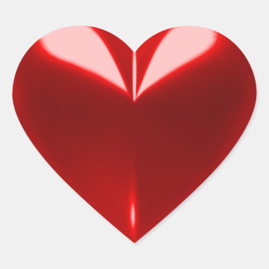 Cœur Sticker de coeur d'amour (Devant)