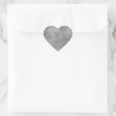 Cœur Sticker de coeur de tempête (Sac)