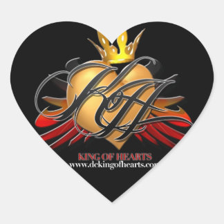 Cœur Sticker de coeur du roi des coeurs