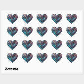 Cœur Sticker de Coeur&Escales (Feuille)