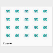 Cœur Sticker de coeur Inspiration (Feuille)