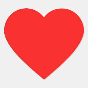 Cœur Sticker de coeur rouge