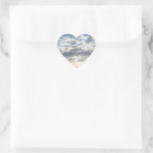 Cœur Sticker de coeur Sky & Clouds (Sac)