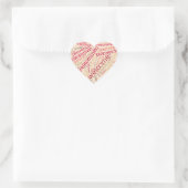 Cœur Sticker de coeur Wordcloud WELCOME (Sac)