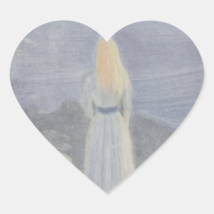 Cœur Sticker Edvard Munch