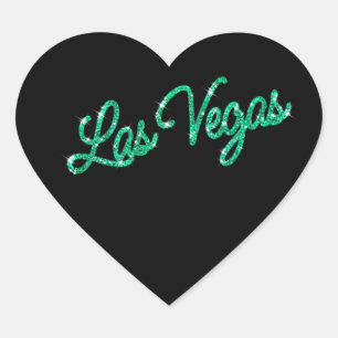 Cœur Sticker Emerald Las Vegas