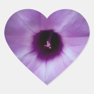 Cœur Sticker en fleur où planté