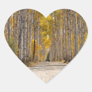 Cœur Sticker en forme d'allée AspenHeart