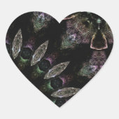 Cœur sticker étoile théo (Devant)