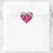 Cœur Sticker Flower pour partout! ! (Sac)