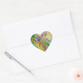 Cœur Sticker Heart Iris (Enveloppe)