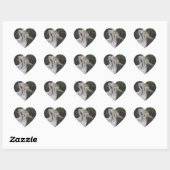 Cœur Sticker Herons Heart (Feuille)