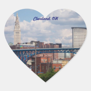 Cœur Sticker I Heart Cleveland