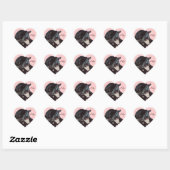 Cœur Sticker Lily Heart (Feuille)