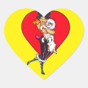 Cœur Sticker Love You