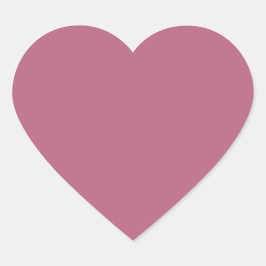 Cœur Sticker Mauve Heart (Devant)