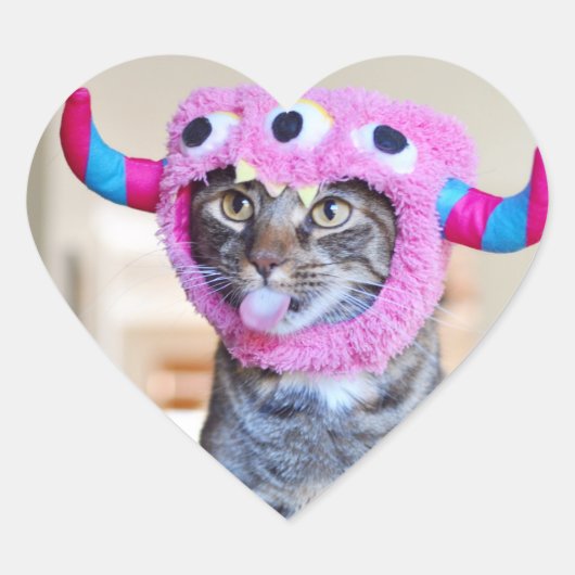 Cœur Sticker Monster Derp (Devant)