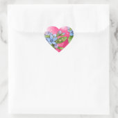 Cœur Sticker Oublie-Moi-Pas (Sac)