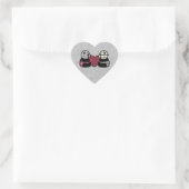 Cœur Sticker Panda Heart (Sac)